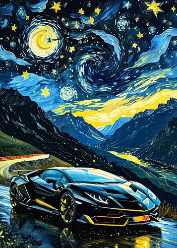 De Lamborghini Centenario Sterrennacht