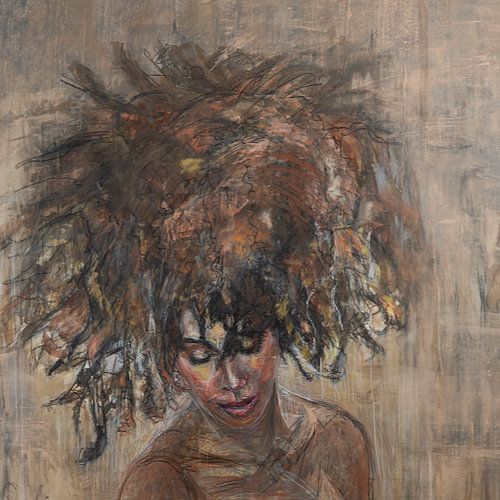 Ongetemd van Schilderijen Liesbeth Serlie