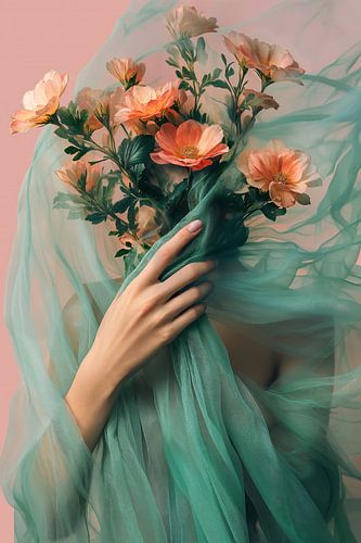 Ein Geheimnis in Seide und Blüte