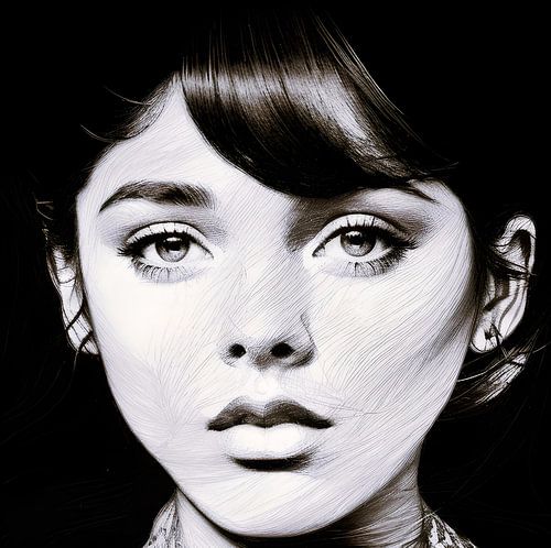 Black & White beauty