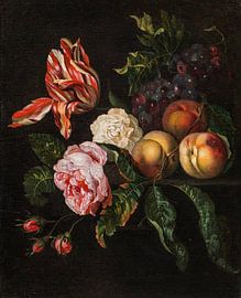 Ernst Stuven, Peach in a Still Life