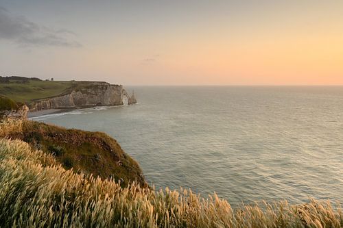 Evening sun over Étretat - Beautiful Normandy
