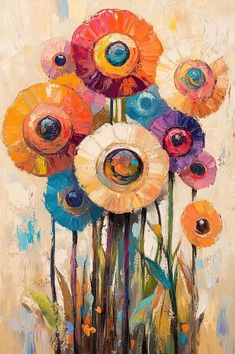 Levendige Bloemen Pracht