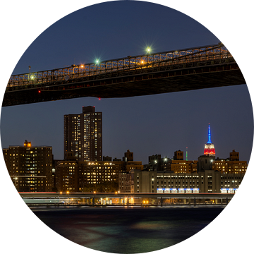 Manhattan Bridge New York van Carina Buchspies