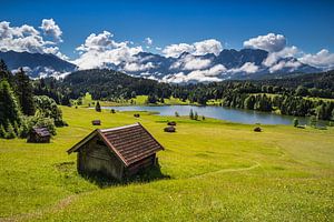 Geroldsee dans les Alpes, Allemagne