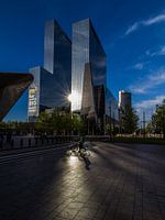 Biker im Rampenlicht