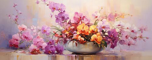 Gemälde Orchidee | Orchidee