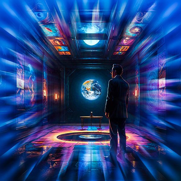 Space and time - future by Walter Zettl