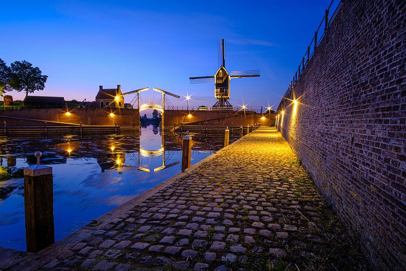 City harbor of Heusden by Erik Ketelaar