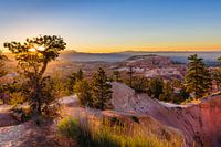 Zonsopgang bij Bryce Canyon