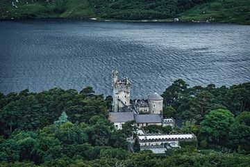Painting Look - Glenveagh Castle by Martin Diebel
