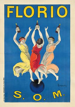 Leonetto Cappiello - Florio (1911) (gezien bij vtwonen) van Peter Balan