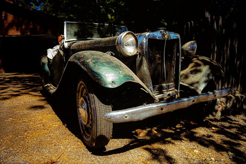 MG Oldtimer cabriolet par Dieter Walther