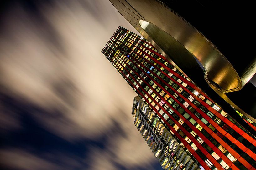 De Rode Appel, Toren in Rotterdam von Dennis Clarisse