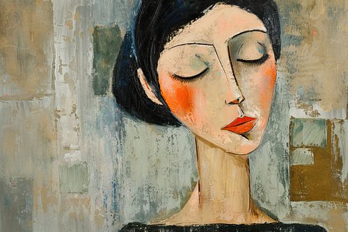 Modern Female Portrait by Art Whims