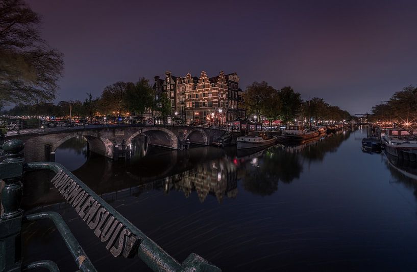 Amsterdam Brouwersgracht van Mario Calma