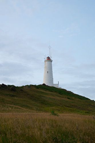 Vuurtoren in Reykjanes, IJsland