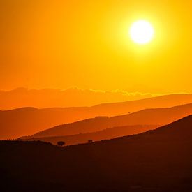 Sunrise Kreta  van Thomas Paardekooper