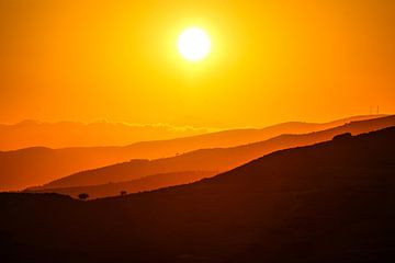 Sunrise Kreta  van Thomas Paardekooper