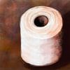 Toilet Paper Roll on Brown by Iris Holzer Richardson