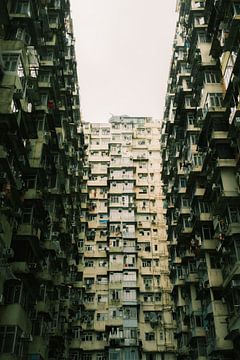 Verticale wereld: architectuur en leven in de flatgebouwen van Hongkong van NZME Photography