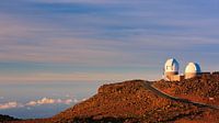 Astronomische telescopen op de Haleakala Vulkaan, Maui, Hawaii van Henk Meijer Photography thumbnail