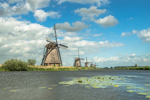 Kinderdijk sur Douwe Bergsma