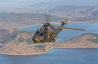 Greek NH-90 helicopter air to air photographed. by Jaap van den Berg thumbnail