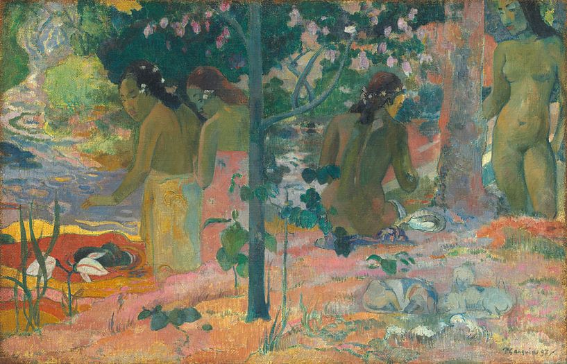 Les Baigneurs, Paul Gauguin par Des maîtres magistraux