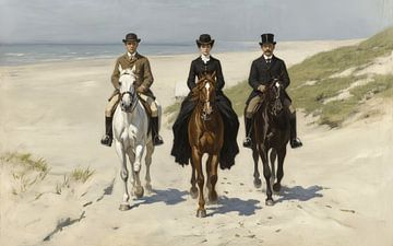 Beach ride in the morning by Studio BB