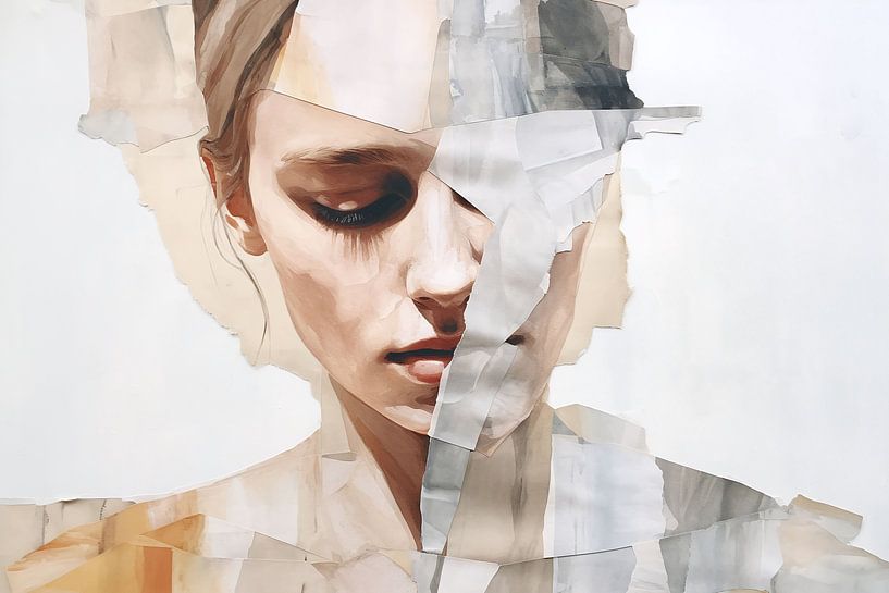 Versplinterde Stilte van Art & Soul Creations