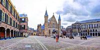 Binnenhof Den Haag Nederland Panorama van Hendrik-Jan Kornelis thumbnail