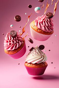Yummy Cupcakes by Treechild