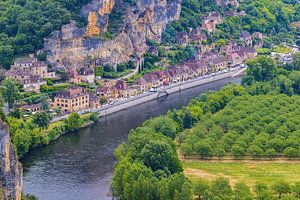 Blick auf La Roque Gageac