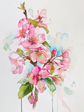 Kleurrijke bloem van PixelPrestige