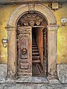 Ornate Doorway Umbria Italy by Dorothy Berry-Lound thumbnail