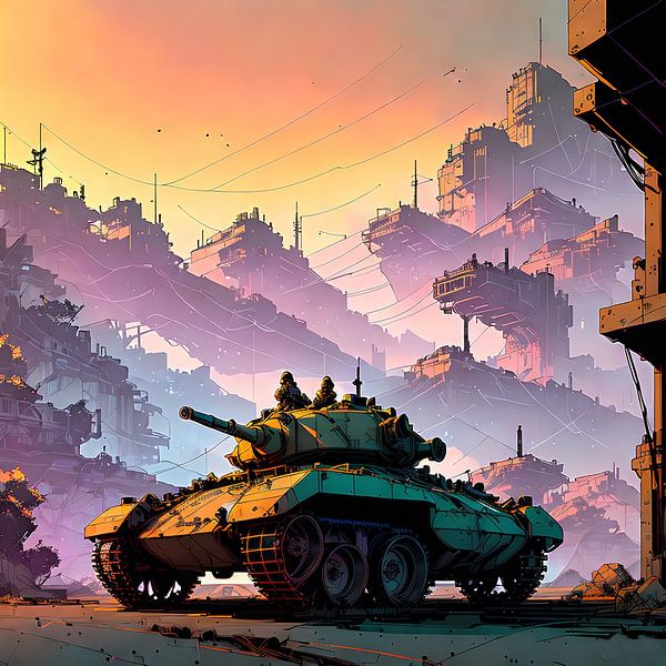 War landscape of the future by insideportugal