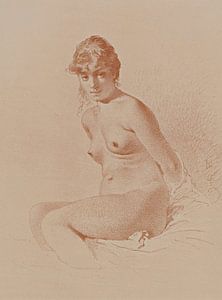 Mihály Zichy - Weiblicher Akt