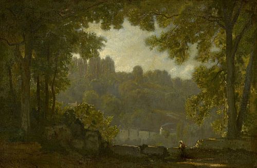 Boslandschap, Jean-Baptiste-Camille Corot