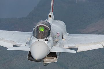 Un Eurofighter Typhoon de la Royal Air Force. sur Jaap van den Berg