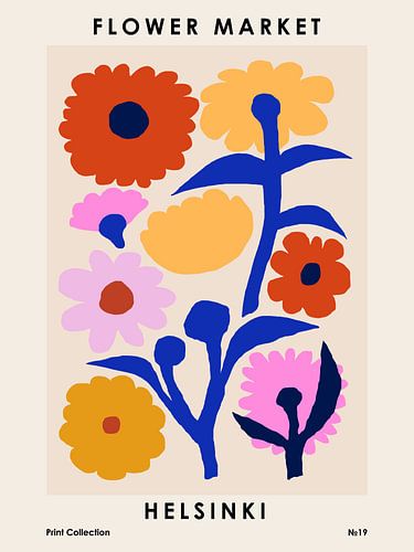 Blumenmarkt. Helsinki von NKTN