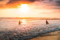 Berawa surfers by Andy Troy thumbnail