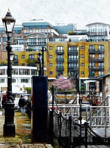 Spaziergang durch St. Katharine Docks London