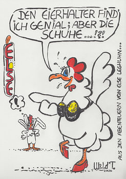 Neues vom Hühnerhof - Leghuhn Else