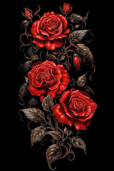 Roses par Harry Herman