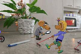 Missing Maxli von Heubeere-Cartoons