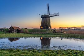 Sonnenuntergang in Schermerhorn von Bart Hendrix