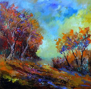 Herfstlicht van pol ledent