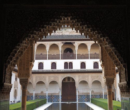 Nasrid Palaces doorkijk