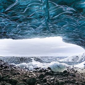 More ART In Nature - Eishöhle Vatnajokull Gletscher Island von Martin Boshuisen - More ART In Nature